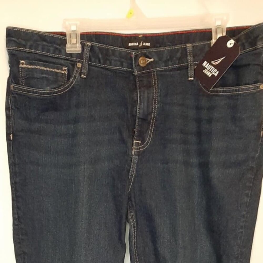 Nautica Blue Jeans Size 16 NWT